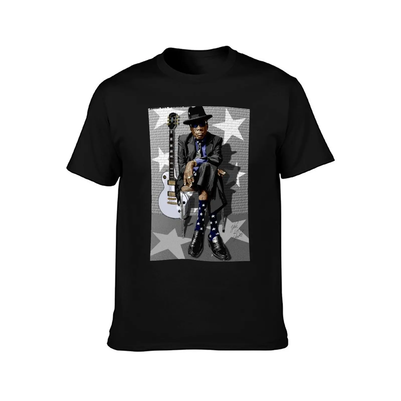 John Lee Hooker Boogie Child Shirt T-Shirt Summer Casual Cotton Tee Oversized Streetwear Tops Vintage Graphic Print