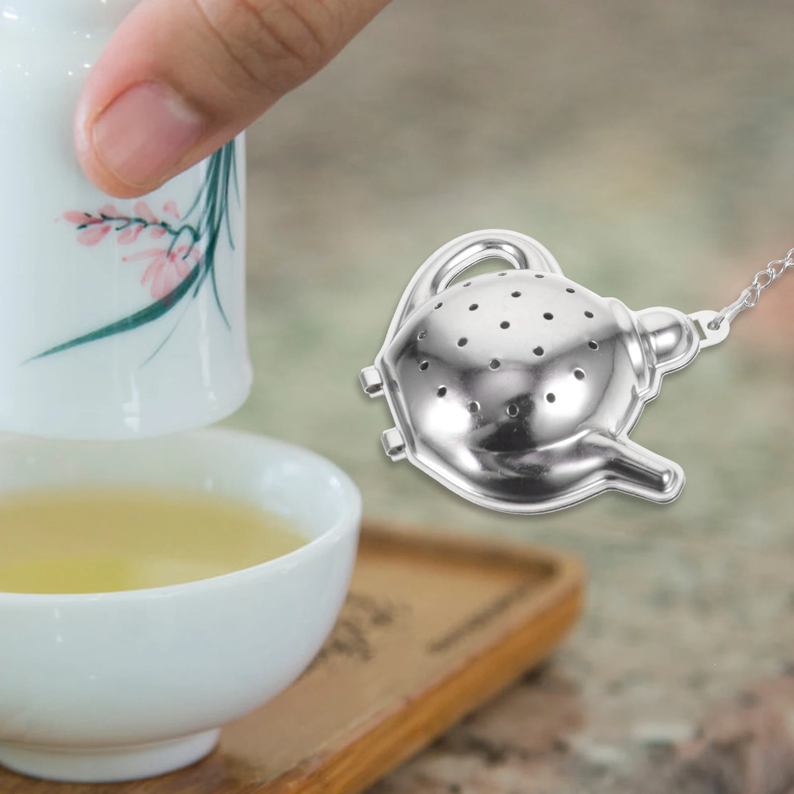 

2Pcs Stainless Infuser Strainers for Strainer Loose Leaf Tea Filter Office Home Use Reusable Tea Balls Strainer