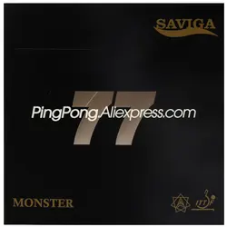 Original DAWEI SAVIGA 77 MONSTER Pips-long Table Tennis Rubber Long Pips Control SAVIGA-77 Ping Pong Topsheet OX