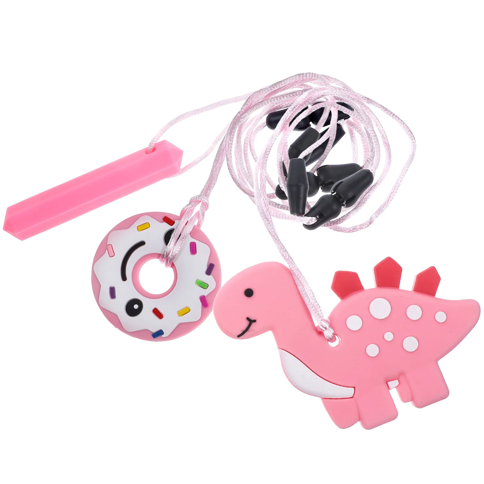 ยางกัดเด็ก 3 ชิ้น สำหรับเด็กอายุ 12-18 เดือน ยางกัดซิลิโคนสำหรับเด็กทารก 0-6 และ 6-12 เดือน รูปการ์ตูน ช่วยบรรเทาอาการคันเหงือก