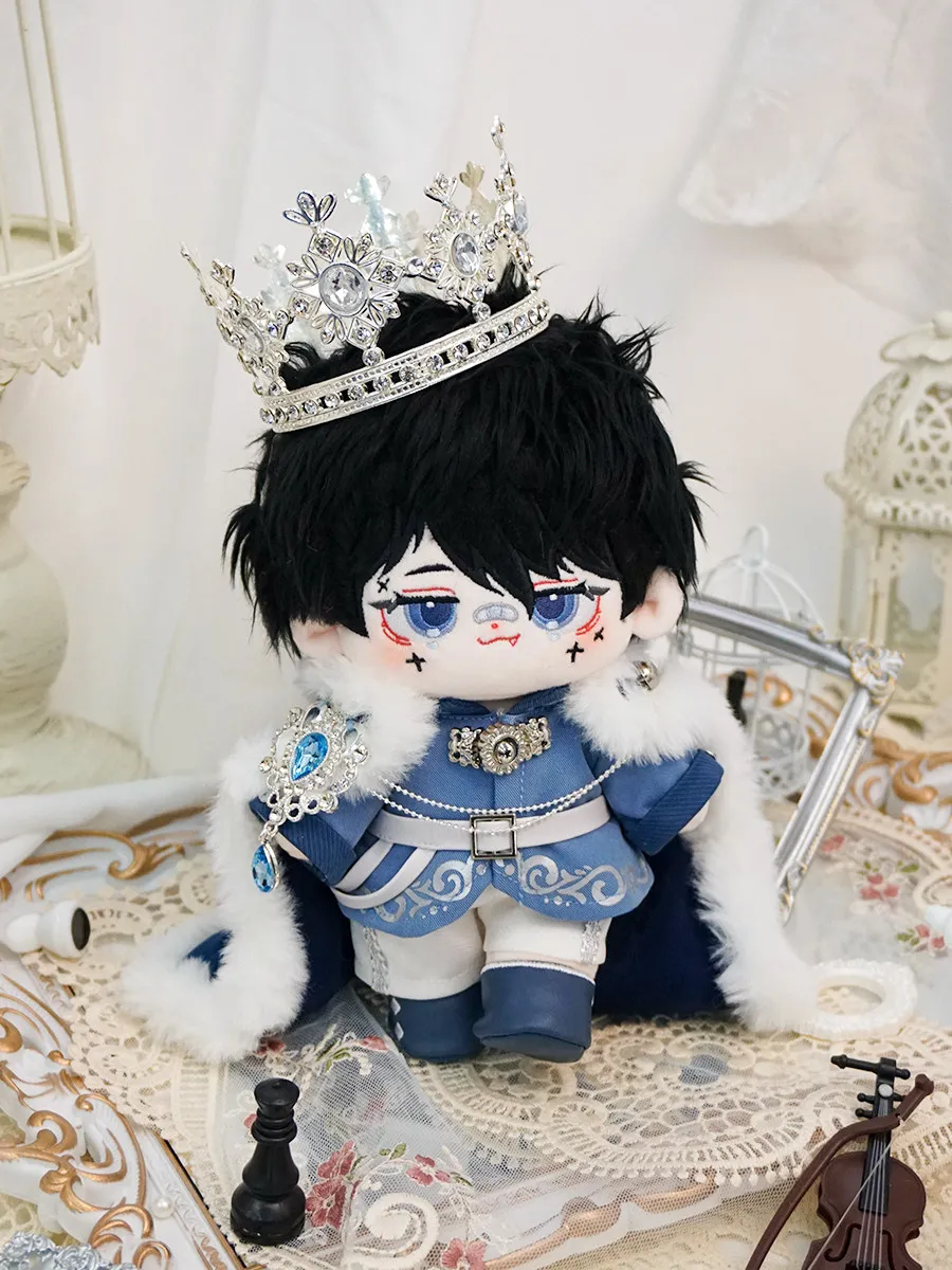 ชุดตุ๊กตาผ้าฝ้ายขนาด 20 ซม. รุ่นดั้งเดิม - ชุดสไตล์ราชสำนักสุดหรูหราในธีมฤดูหนาวร้อนแรง สำหรับตุ๊กตาแบบไม่มีลักษณะเฉพาะ (OC) และของขวัญ