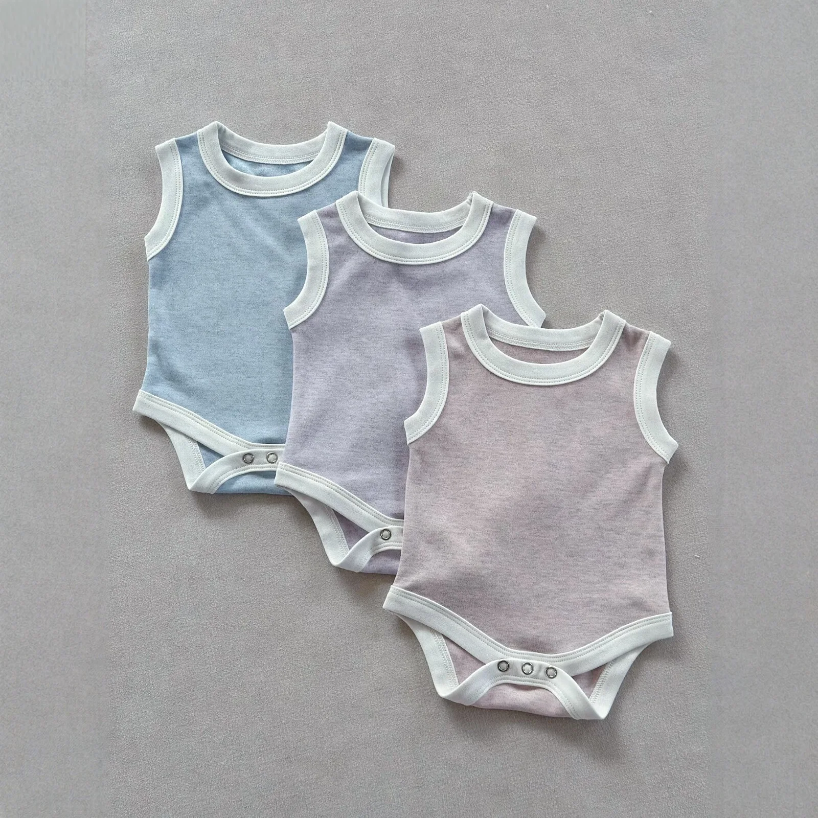 Ropa de bebé sin mangas para recién nacidos, de 0 a 100 días, tipo saco de dormir, con diseño de triángulo, para bebés varones y niñas, ideal para gatear.