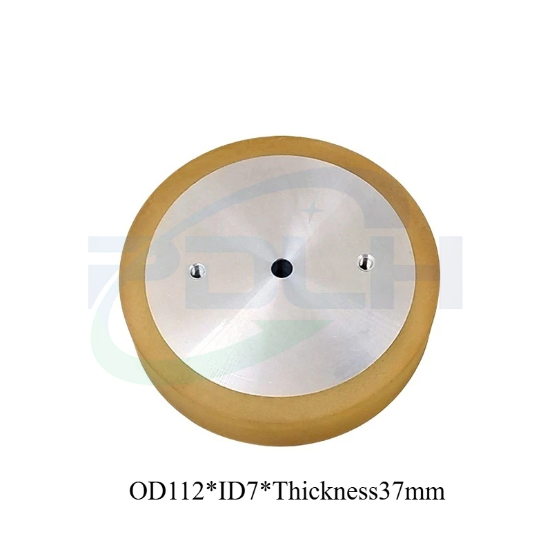 1PCS 112x7x37mm Tension Roller Rubber Wheel for Wire EDM