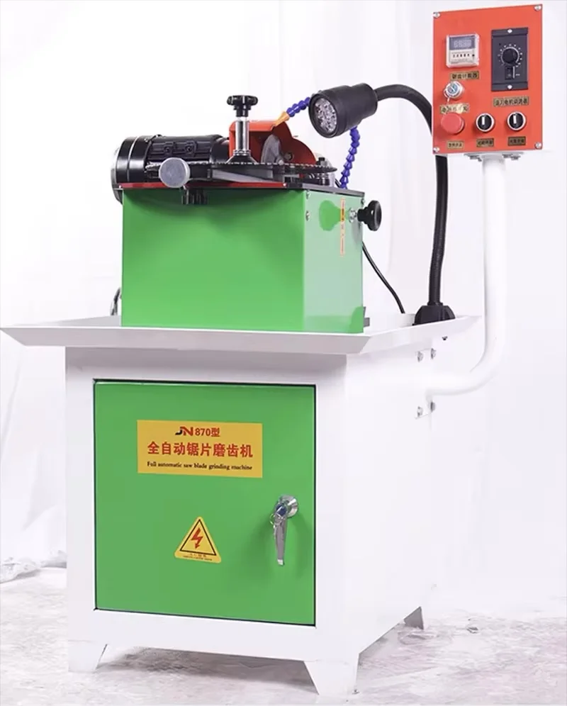 JN870-A model Automatic gear grinder desktop woodworking specialized sawing alloy saw blade grinding machine