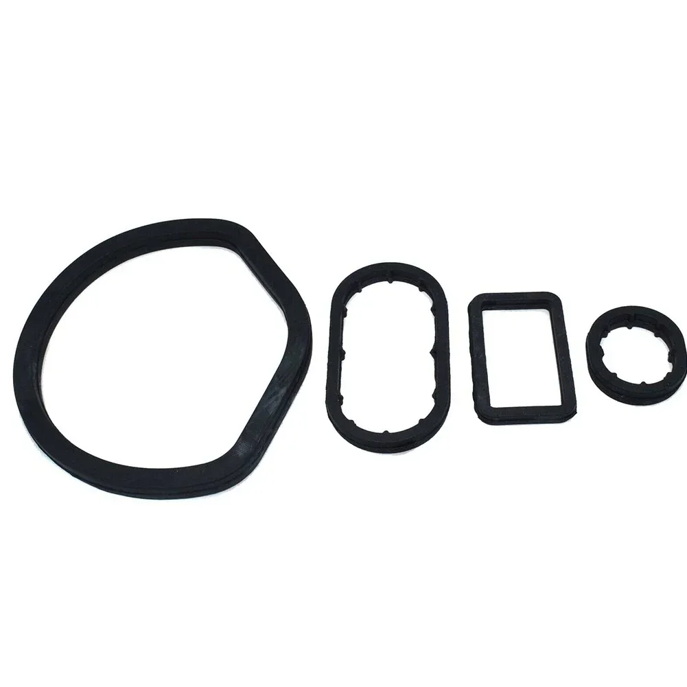 CarHome 4pcs/set Rubber Oil Filter Housing Seal Kit 1121840061 1121840161 1121840261 For Mercedes W163 W202 W203 W208 W210 W211 - Image 2