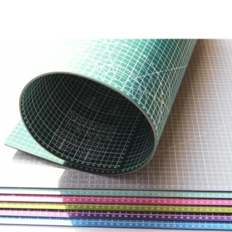 New Cutting Mat A1 Pvc Rectangle Self Healing Thicker Desktop Protection Mat A1 Craft Dark Green 90cm * 60cm * 0.3cm