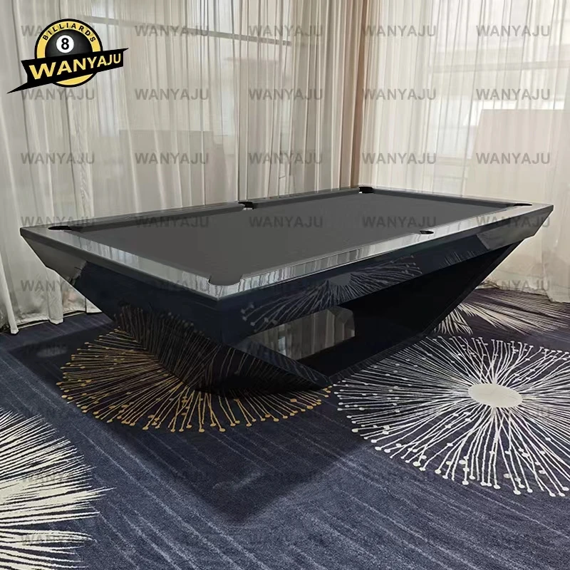 Factory Custom 2in1 Table Pool Table with Luxury Texas Poker Table with Folding Legs with Cover Gamer Stuff view 4