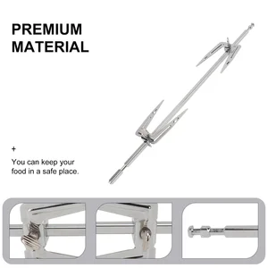 Rotisserie forks fork grill chicken spit spit fryer beef rod roasted stainless steel rotary barbecue skewers skewers 11 MAIN SEAL Sales Rotary Barbecue - №12