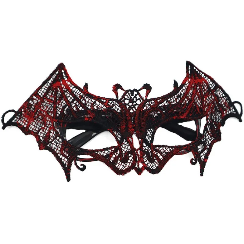 ปาร์ตี้ฮาโลวีนพรหมเซ็กซี่ Masked Lace Half Face Eye Mask หน้ากากผู้หญิงพรรคแต่งหน้าเครื่องแต่งกาย Props