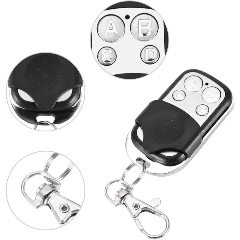 1 Pcs 433.92mhz Universal Garage Door Control 4 Button Electronic Gate Smart Infrared Door Opener Copy Duplicator Transmitter