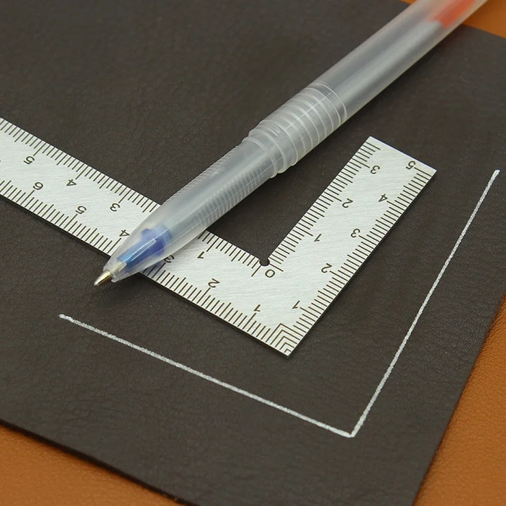 Mini Framing Ruler Measuring Layout Tools Stainless Steel 90° L-Shaped Square Right Angle Ruler Precision For Building Gauges