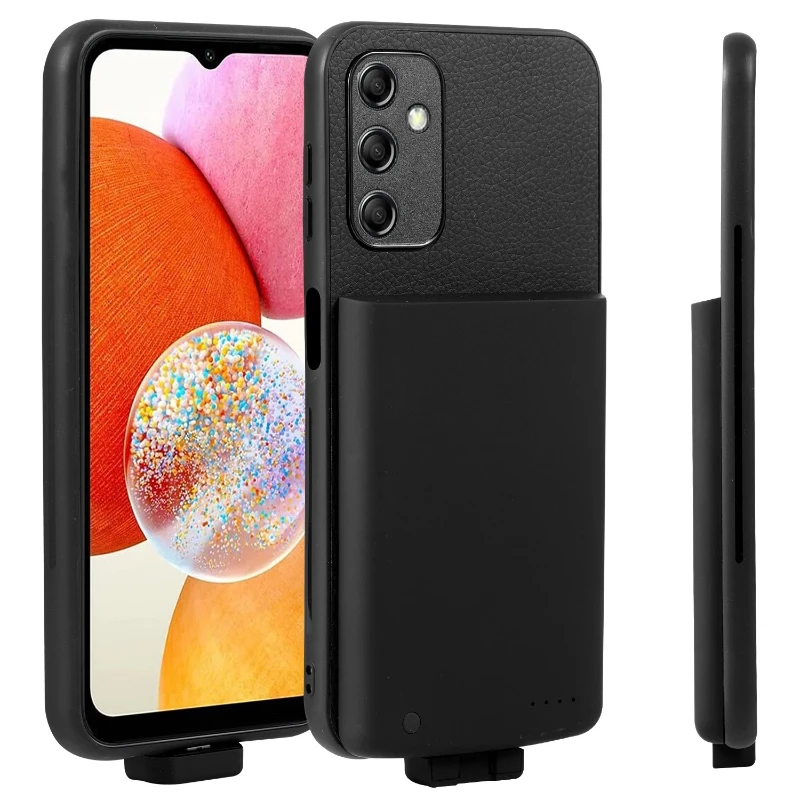 5000mAh Smart Battery Charger Case for Samsung Galaxy S9 Plus A24 4G A34 A54 5G Power Bank External Battery Charging Cover