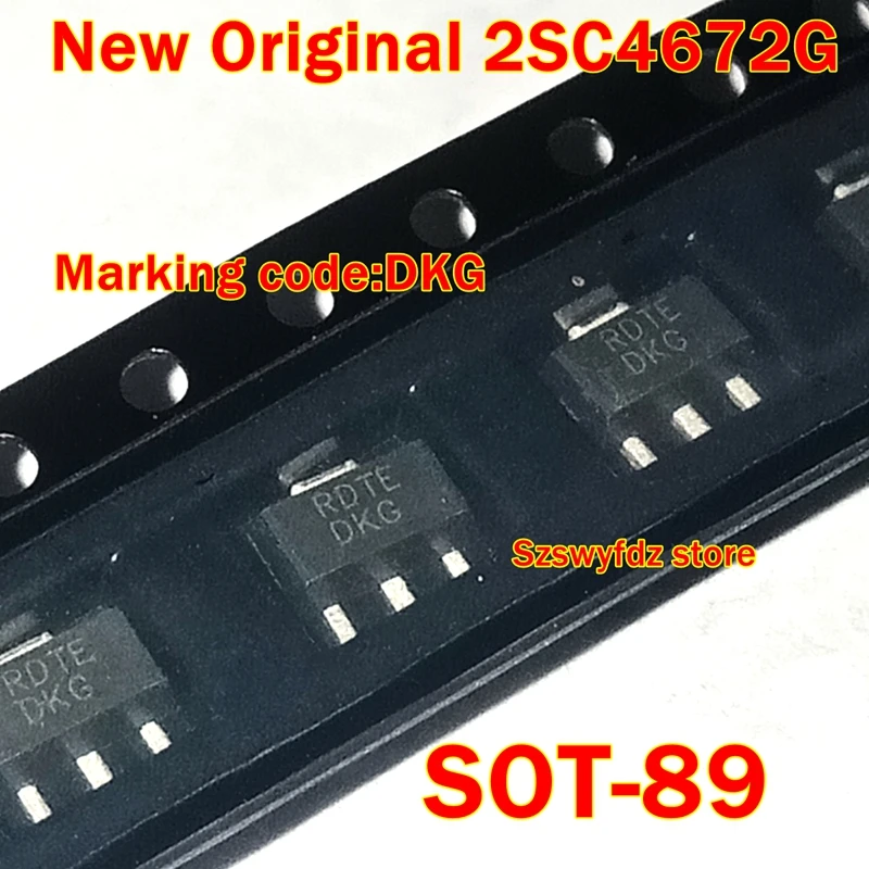 

1pcs to 1000pcs New Original 2SC4672G 2SC4672G-B-AB3-R SOT-89 Marking code:DKG