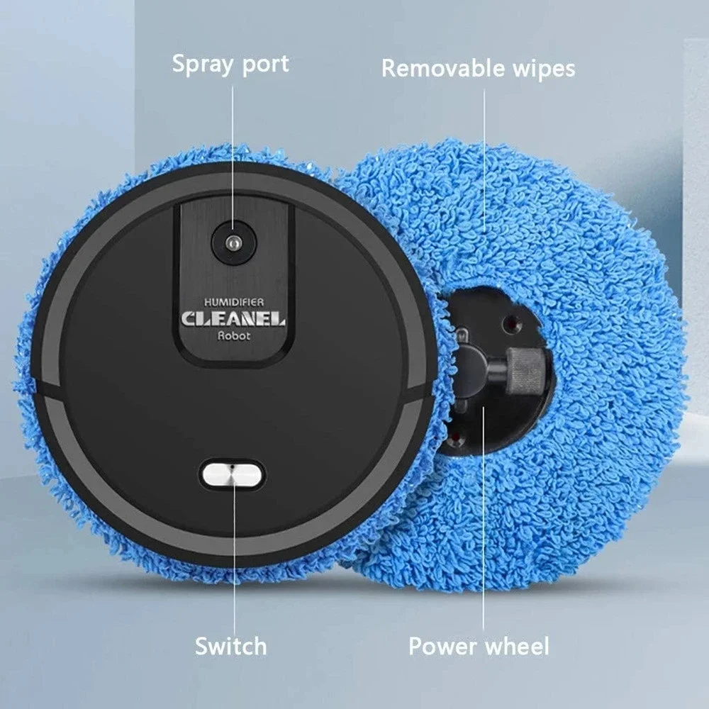 Nieuwe 3-In-1 Automatische Vegen Robot Spray Mop Uv Desinfectie Huishouden Oplaadbare Reinigingsmachine Intelligente Vacuüm