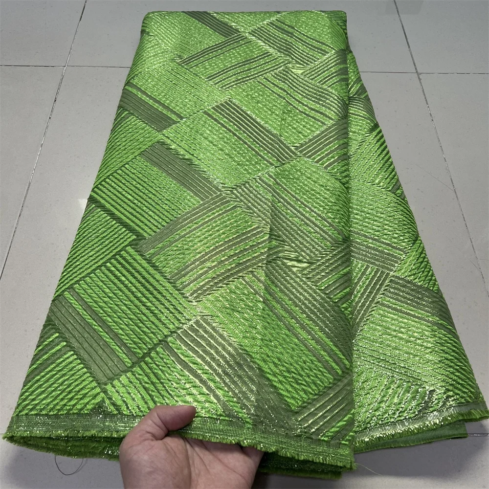 

African Nigerian Tulle Lace Fabric, Jacquard Organza, Embroidery Guipure, Party Prom Dress, High Quality, Latest, YZX179, 2025