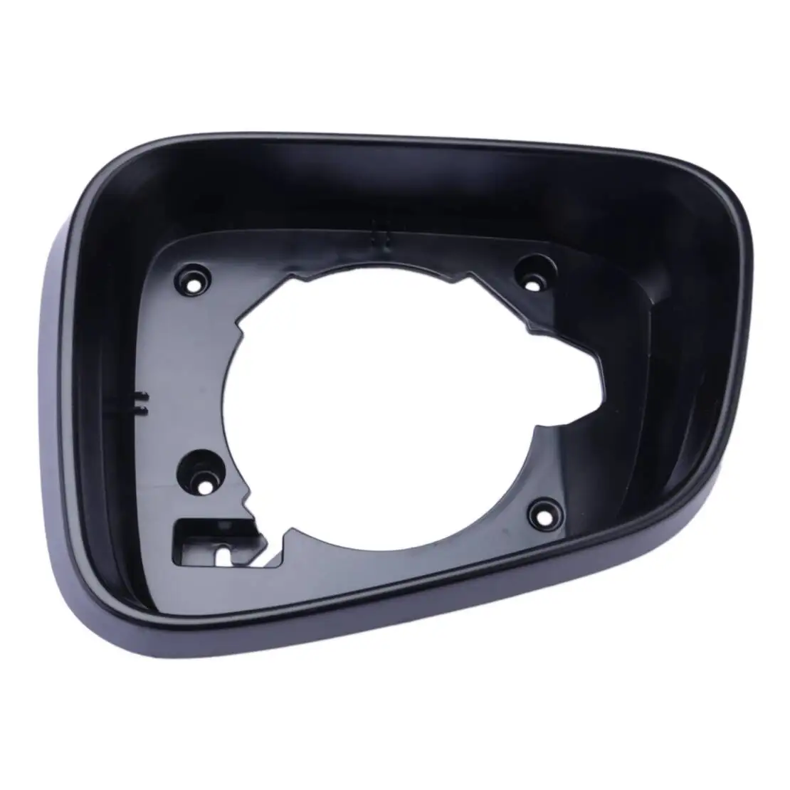 Left Rearview Mirror Insert Cover Frame Bezel Black ABS Fit for Buick Encore Chevrolet Trax Opel Mokka X 2014 2015 2016-2018