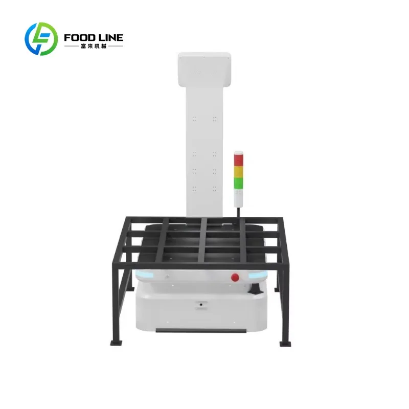 Robot Industrial AGV Logistics Robot 600kg Lifting 5cm Laser Navigation with Auto Charge Remote Control APP 12-24h Runtime