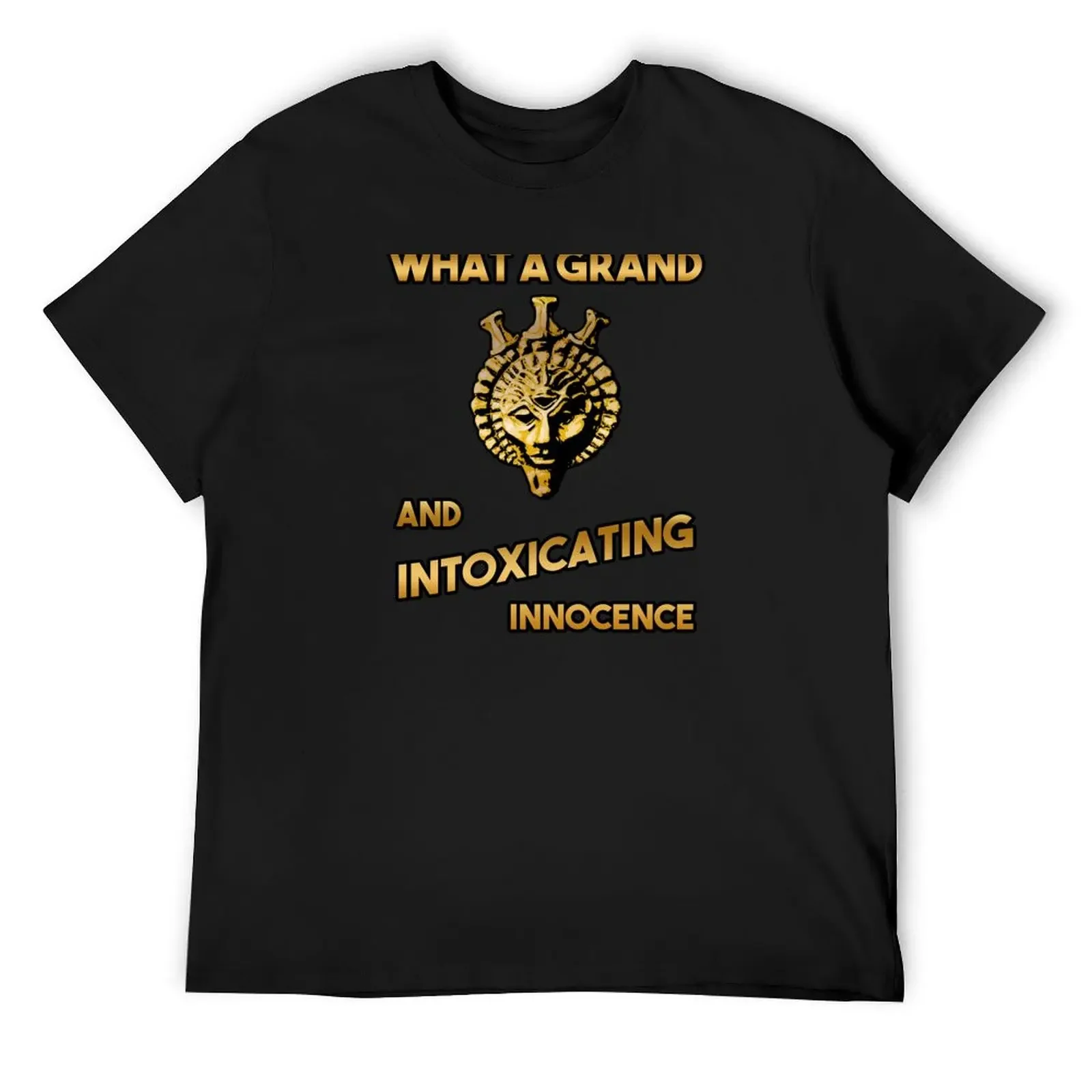 What a Grand and Intoxicating Innocence T-Shirt quick-drying shirts graphic tee blacks mens designer t shirt