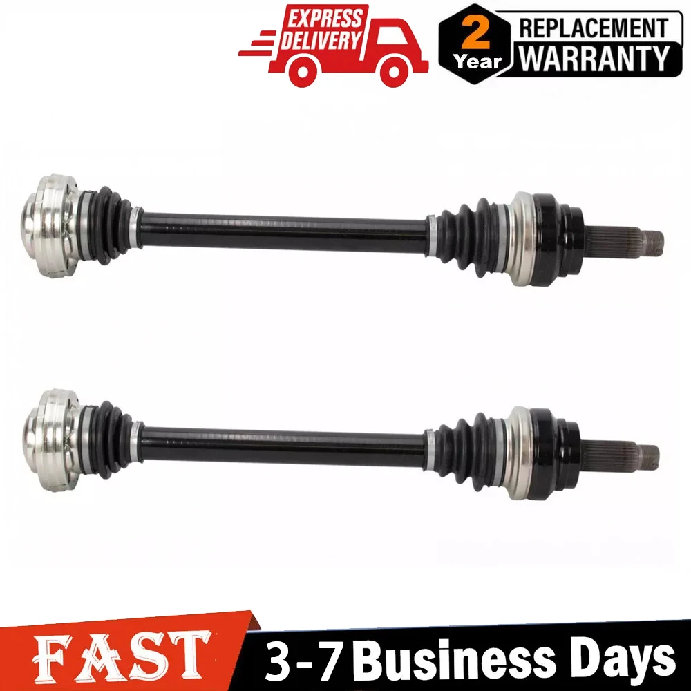 Rear CV Axle Shaft Set For 2014-2018 BMW X5 2008-2019 X6