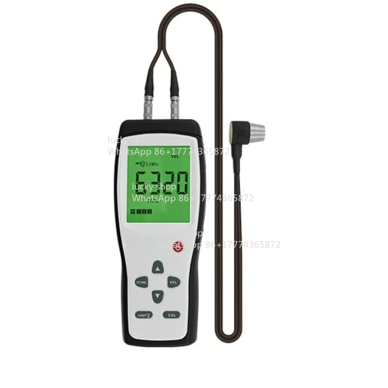 AS840 Ultrasonic Thickness Gauge, Steel Plate Thickness Gauge, Digital Display Metal Thickness Gauge