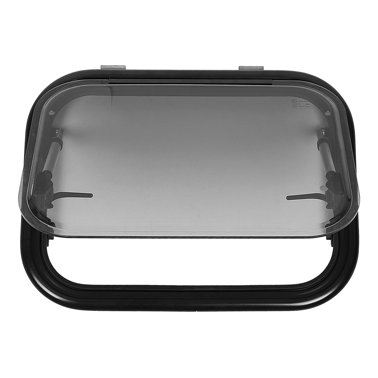 External Exit Window Insect Net Anti Oxidation UV Proof 550x400mm Double Layer Privacy Curtain Push Out Window for Trailer