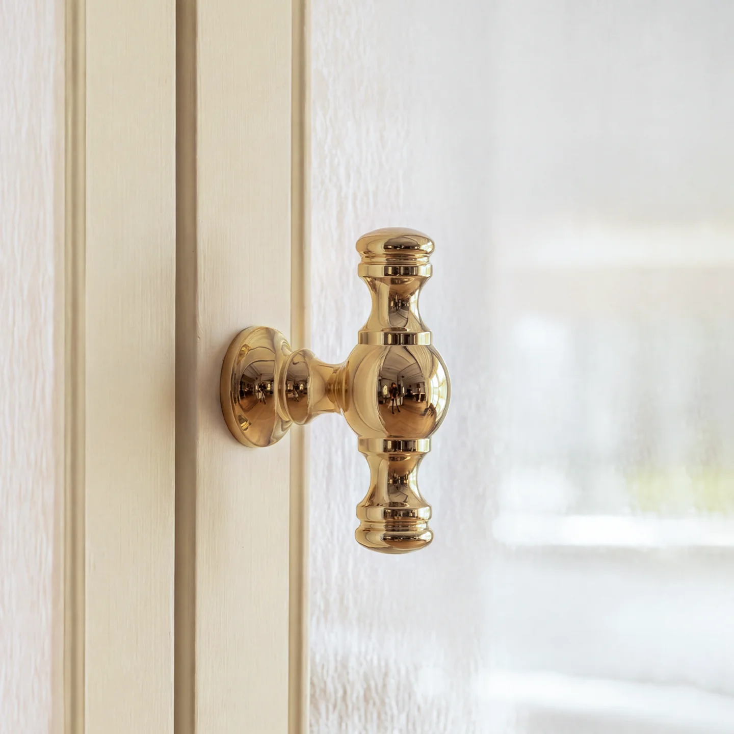 SAILANKA Solid Brass Furniture Handles Bright Nickel Cabinet Door Handles Wardrobe Drawers Dressing Tables Kitchen Pulls