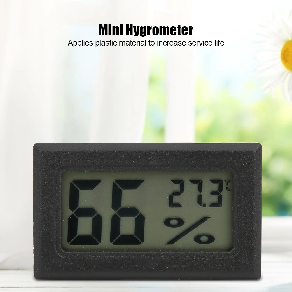 Mini Hygrometer Made of High Quality Plastic Material Small In Size Easy To Carry Durable High Accuracy Household Hygrometer