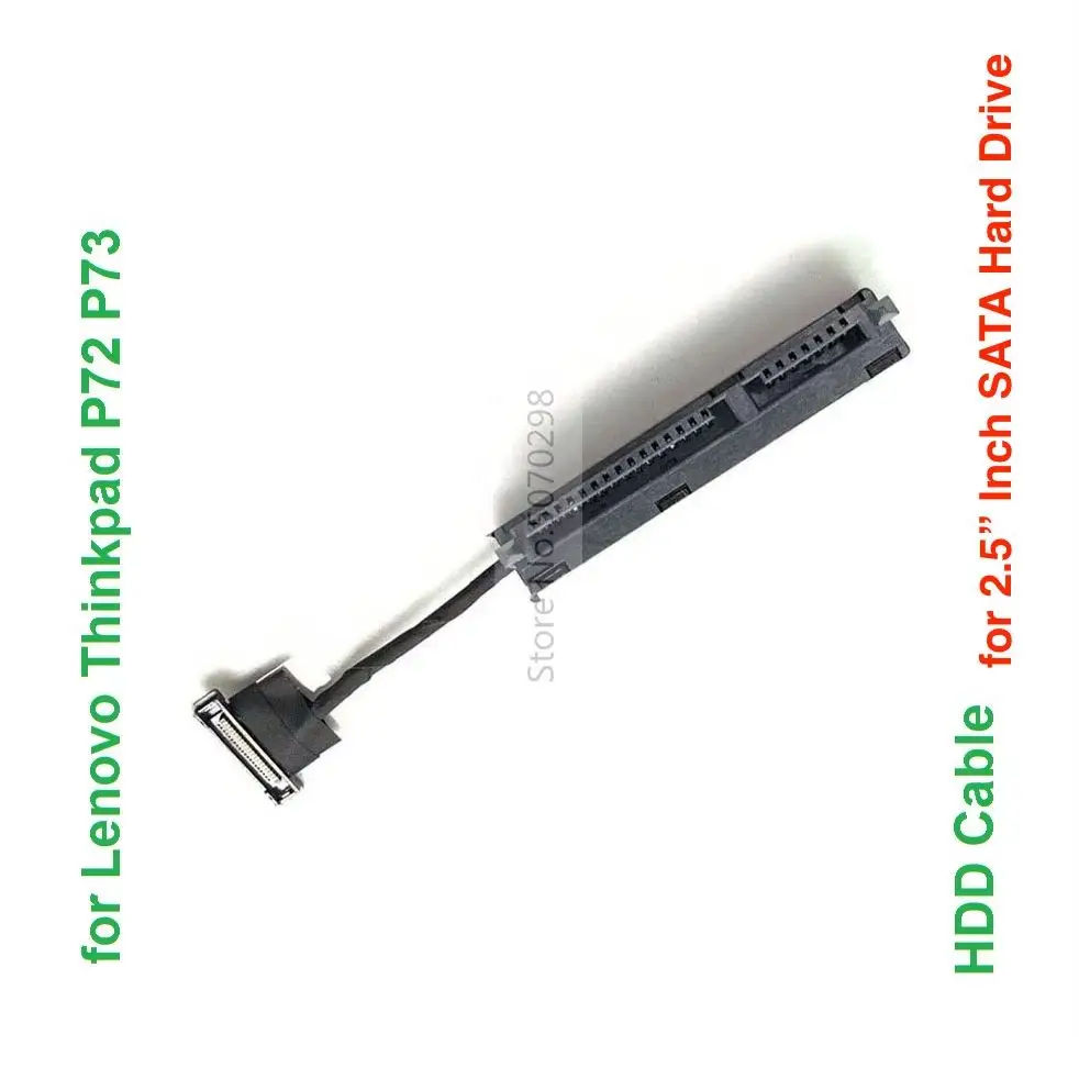 Replacement 2.5 SATA Hard Drive HDD SSD Connector Cable Frame Bracket Tin Foil For Lenovo ThinkPad P73 P72 EP720 DC02C00CX00