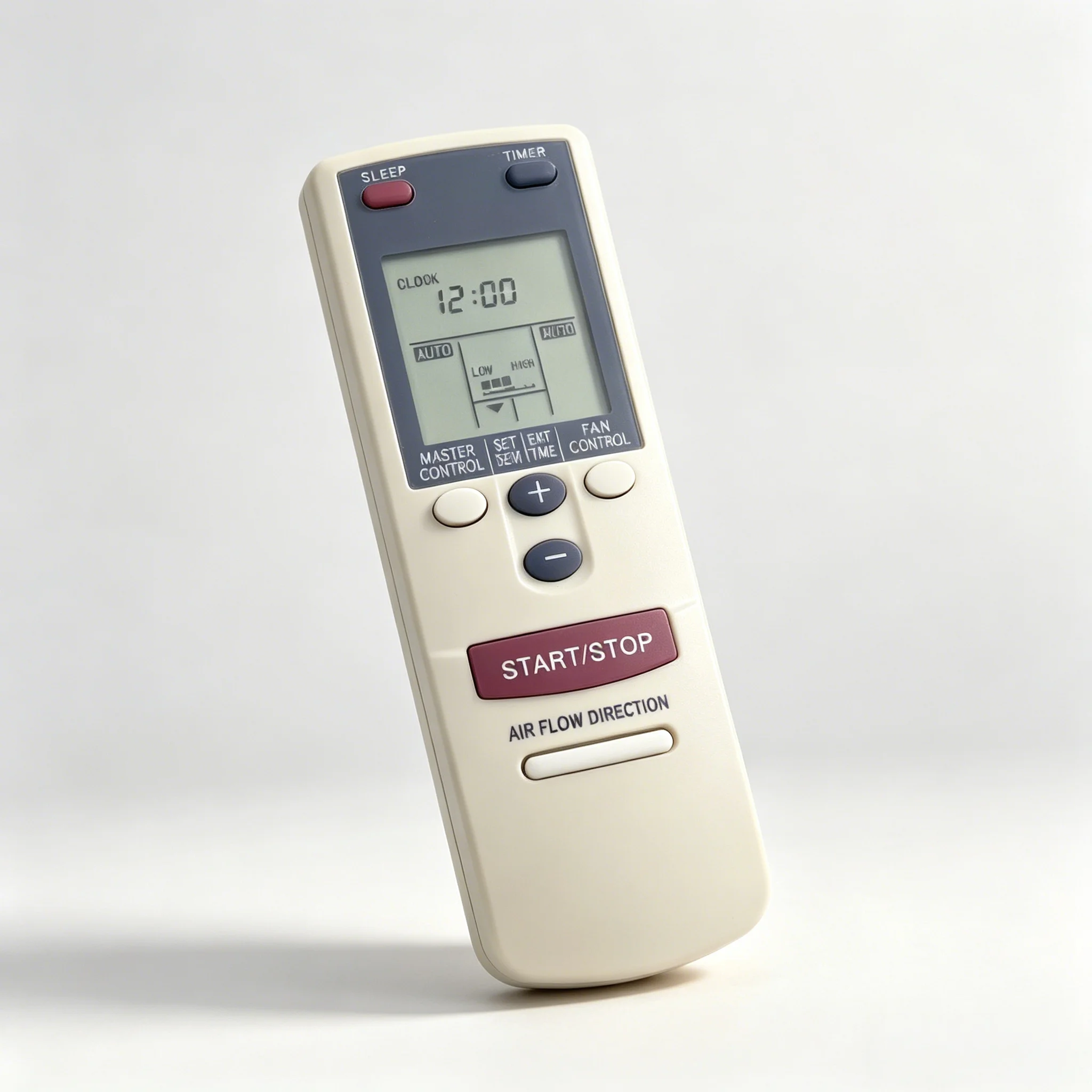 Dedicated AC Remote For Household Use, AR-AB8 solid construction, easy operation for everyday cooling control