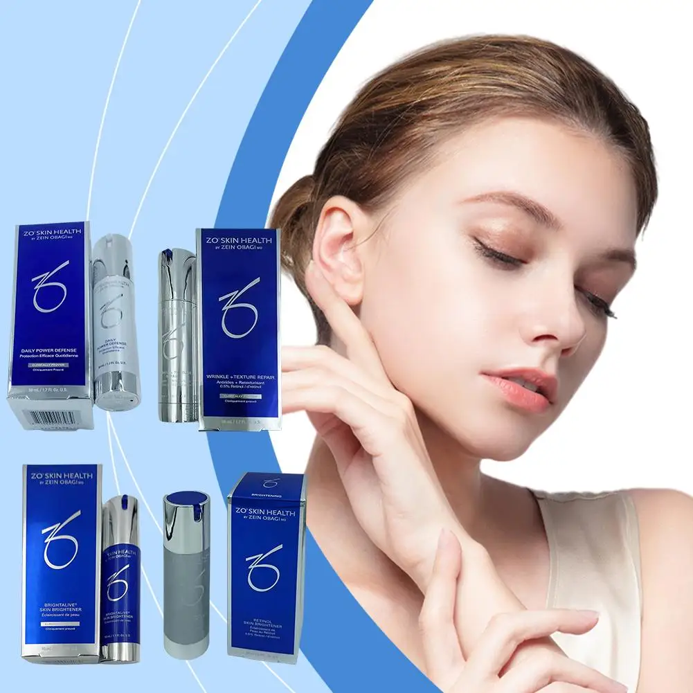 ZO Skin Health Facial Serum 50ml Brightalive Skin Brightener Retinol Wrinkle Texture Repair Daily Power Defense Anti-Aging