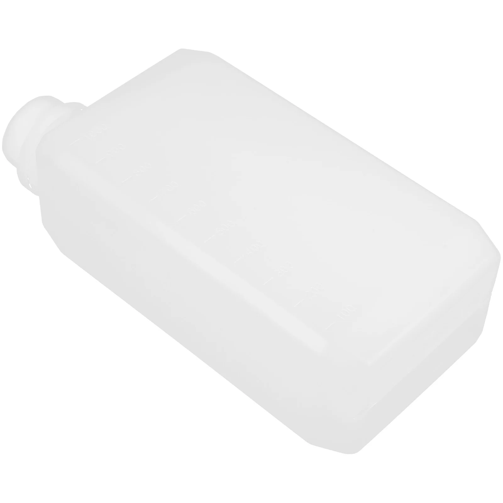 Food Grade HDPE Plastic Bottles 1L Empty Containers Oil Jug Storage Reusable Liquid Bottle Lab Samples Flat Shape for Liquids