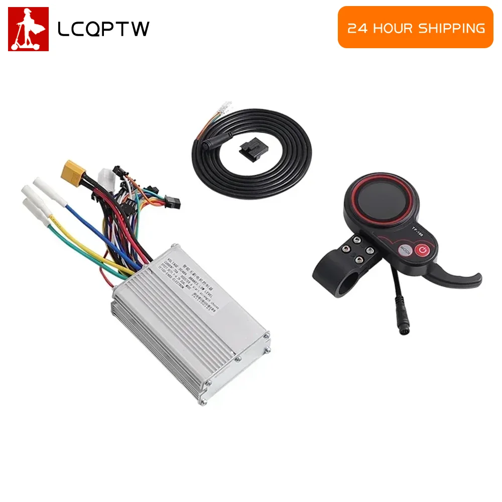 

Universal 48V 20A 25A Brushless Motor Controller Throttle Kit Stable Durable TF-100 LCD Display For kugoo M4 Electric Scooter