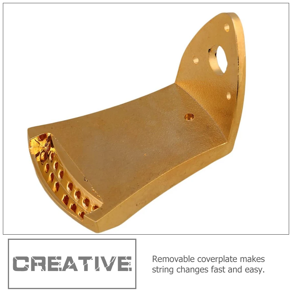 

Metal Triangle Mandolin Tailpiece Compatible 8 String Arched Top Mandolin Removable Zinc Alloy Mandolin Parts