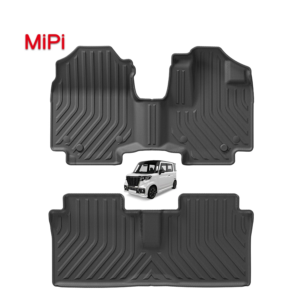 Custom All Weather Car Mats for Suzuki Spacia MK54S RHD 2023 Waterproof Non-slip Car Floor Mat 3D TPE Carpet Car Interior Access