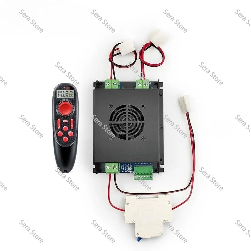 4WD 1000W Electric Four Drive kit 4.10-4 Off-road Tires 10 Inch Wheel Hub Cart 250W Motor With Wireless Remote Control