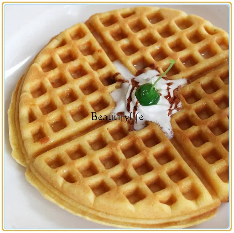 صانع الوافل المخبوز، صانع المافن التجاري السميك، تسخين كهربائي مزدوج الجوانب