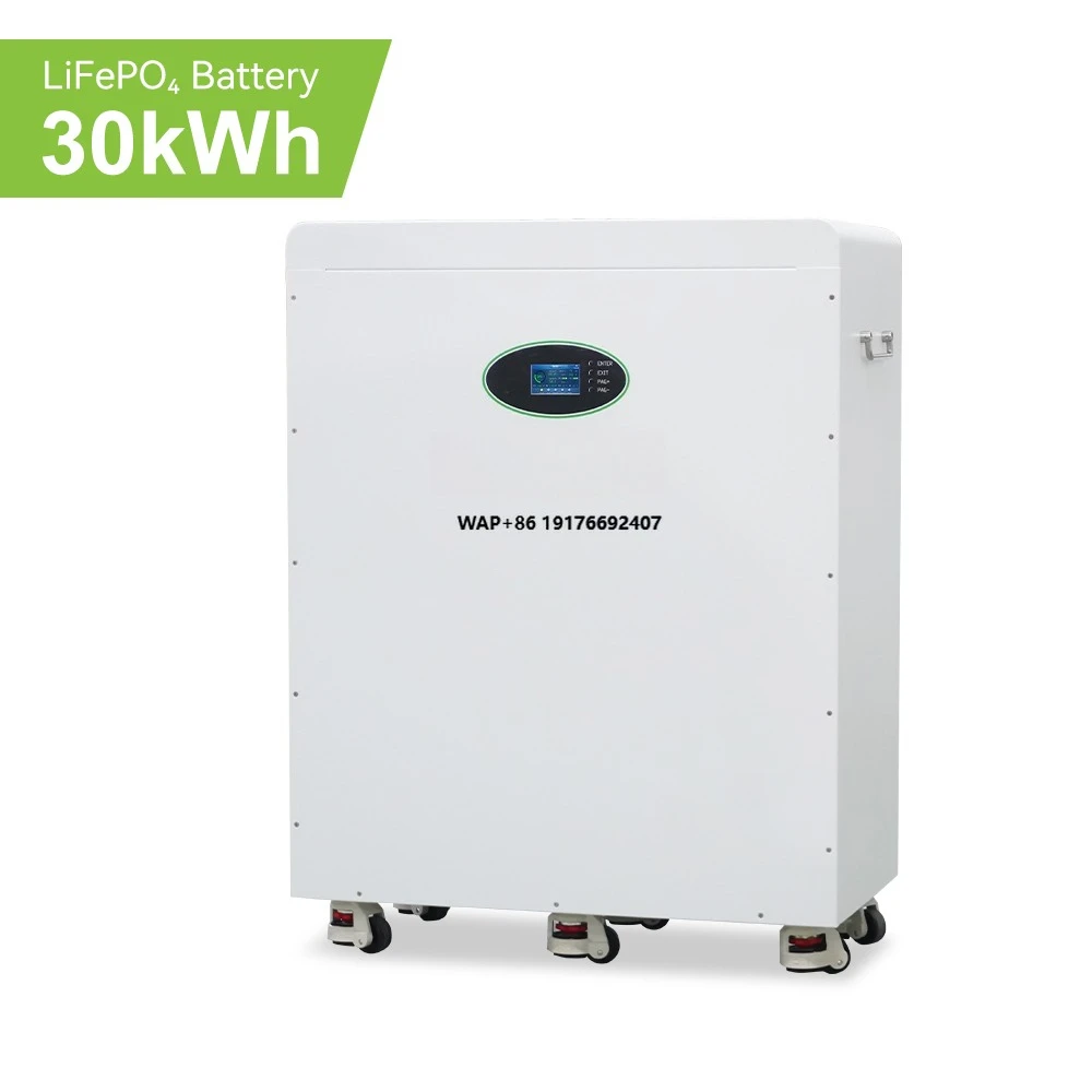48V 51.2V 600AH 30KWH Home Energy Storage & Off-Grid Solar System Bluetooth BMS Stackable 48v Lifepo4 Battery Floor Solar Panels