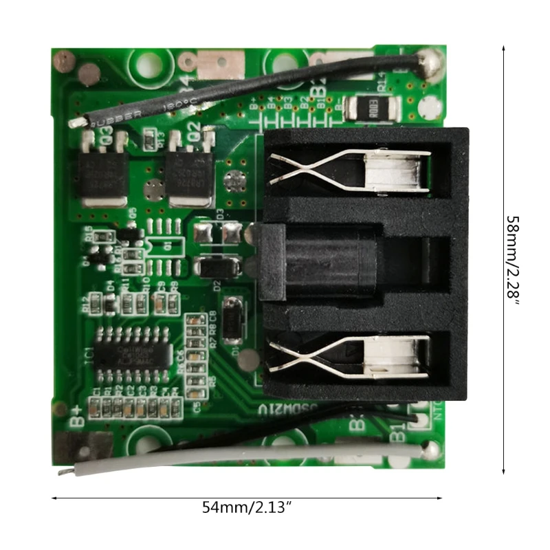 Multifunctional 5S 21V  18650 Battery Board Charging Protection Circuit Board with Over Current Protection