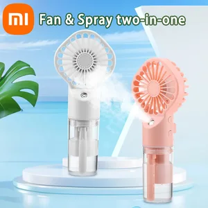 Xiaomi-Portable Water Flow Smithing, USB, Portable, Mini, Silent, Air Cooling, 4 Speeds, Humidification Spray, Home, Office 6 Main Sales Humidifier Fan - №4