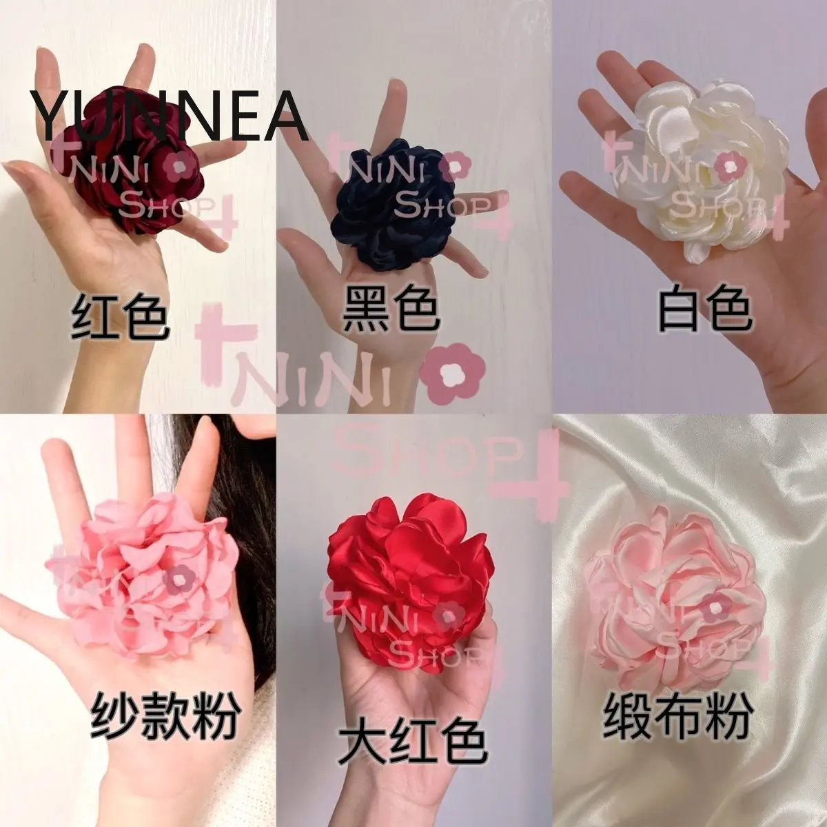 2pcs/pair Jisoo Hand Shake Flower Creative Props Ring Flower Creative Essential Ring Dance Props Finger Flower Ring