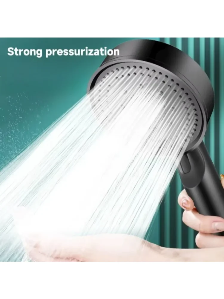 High-Pressure Shower Head, Multifunctional Adjustable High-Flow Massage Showerhead, Bathroom Accessories