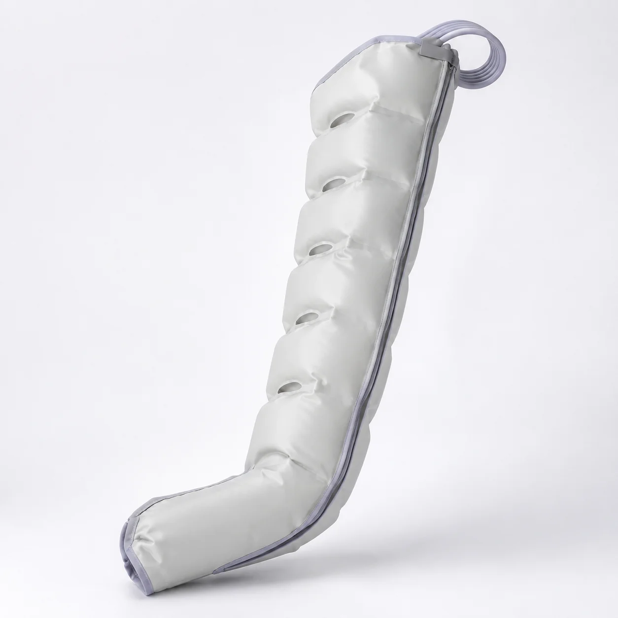 6 Chamber Air Compression Leg Massager with LCD Pneumatic Foot Calf Recovery Wraps Pressotherapy System for Home and Sports