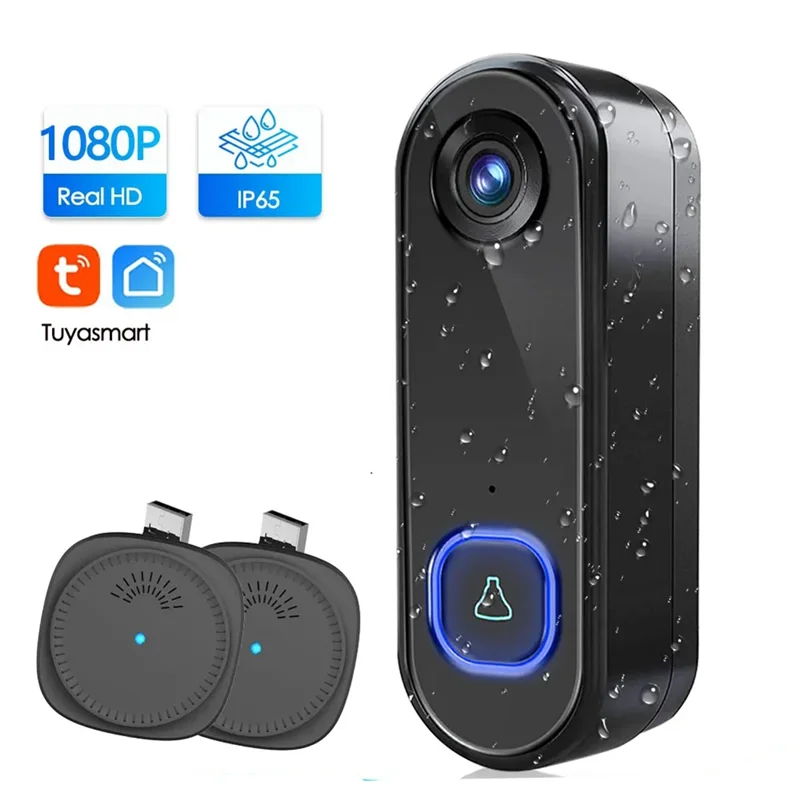 A003 Dingtone 호출기 초인종 낙서 WIFI 비주얼 초인종 클라우드 스토리지 원격 휴대 전화 제어 도난 방지 도어 폰