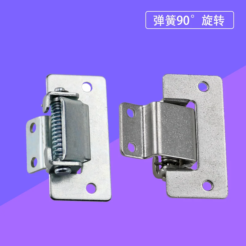 

The 90 Degree Rotating Spring Hinge With Automatic Reset And Closing Is Suitable For Electrical Cabinet Doors