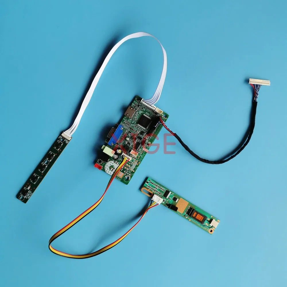 Matrix Controller Card Fit B154EW01 B154EW02 B154EW04 B154EW08 DIY Kit HDMI-Compatible 1280*800 LCD Screen 1CCFL 30-Pin LVDS VGA