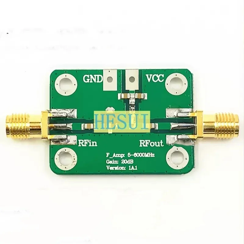 Rf Ultra Wideband Medium Power Amplifier (5M--6000MHz, gain 20dB)