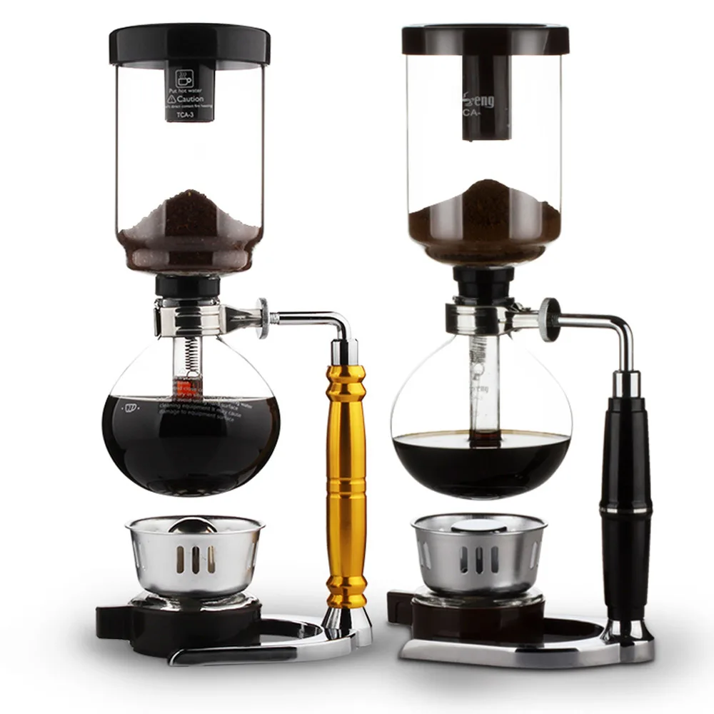 

Household Siphon Coffee Machine Pot Glass Coffee Pot Manual Siphon Upgrade Coffee Machine