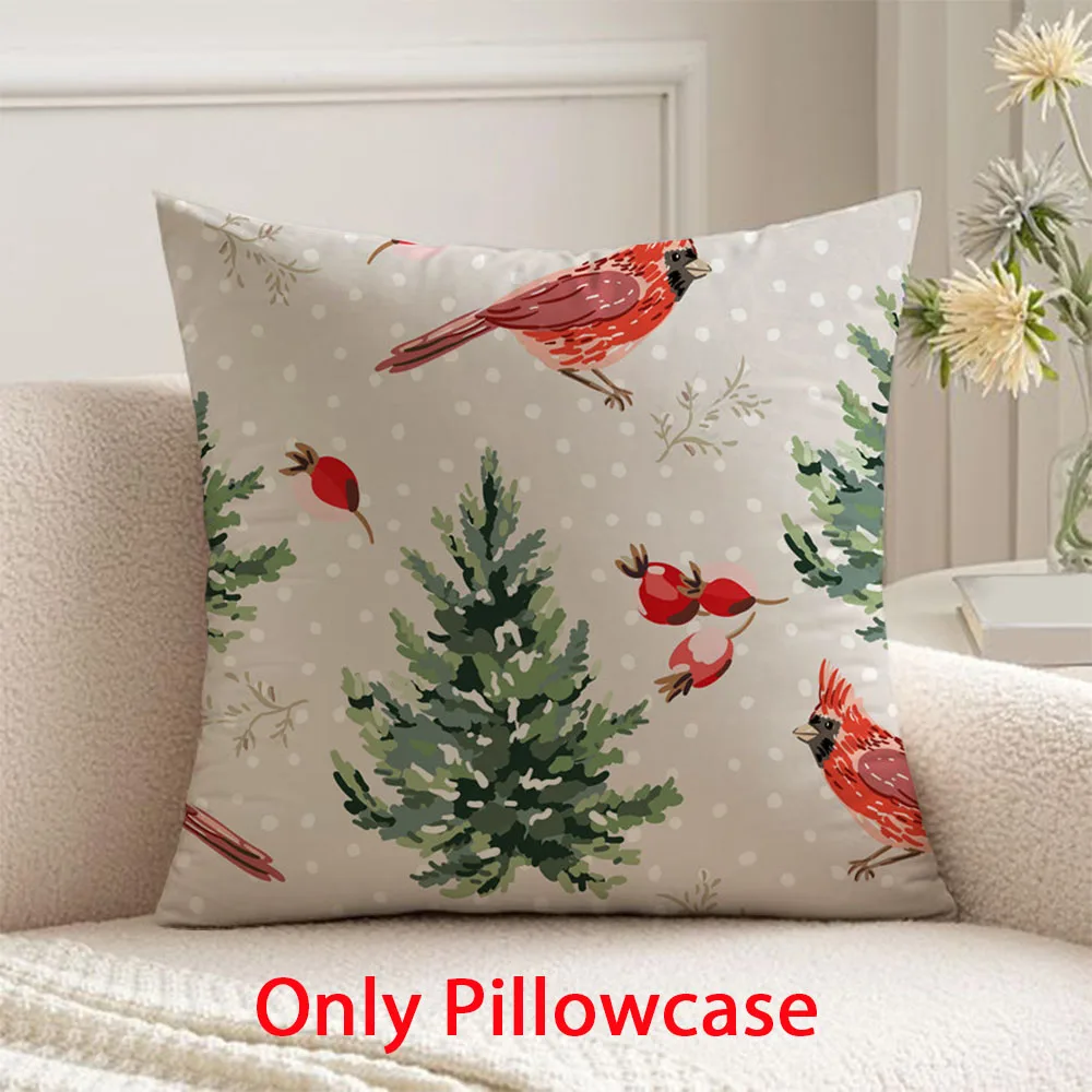 

Christmas Pillow cover winter decorative 45x45 cushions cover for New Year home decor pillow case