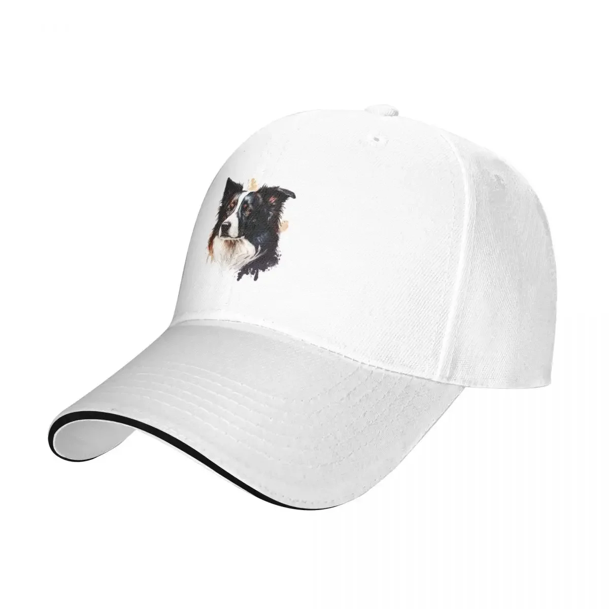 Border collie dog Cap Baseball Cap sun hat Woman hats Men's