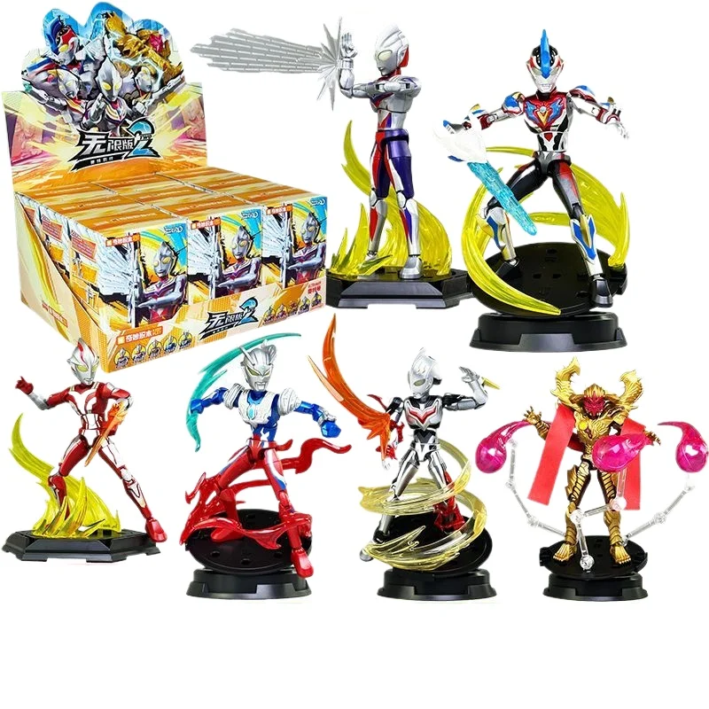 

KEEPPLEY Amazing Building Blocks Ultraman Infinite ZERO Series 2 Bond Tiga Action Figure for Boys Kids Toy